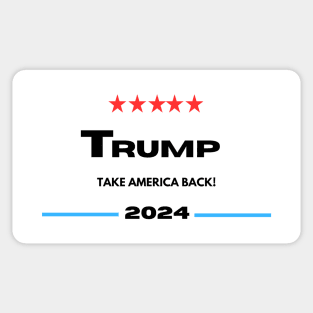 Trump 2024 Take America Back Sticker